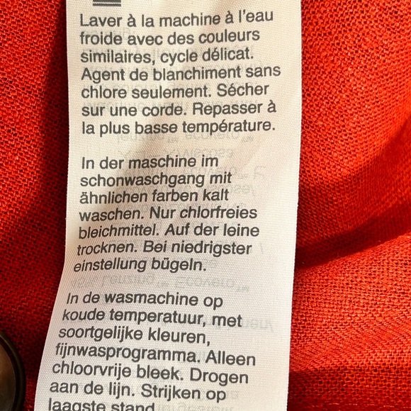 Madewell Red Boxy Ruffled Tank Top - Picture 5 of 9